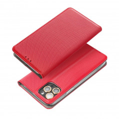 Peněženkové pouzdro Smart Case Book na XIAOMI Redmi 12C Červený 