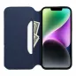 Peněženkové pouzdro Dual Pocket book na Samsung Galaxy A13 LTE Tmavší modrý 