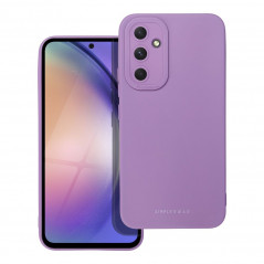 Kryt Roar Luna na Samsung Galaxy A54 Jednobarevný, Stylový, Estetický doplněk  Fialový (Violet) 