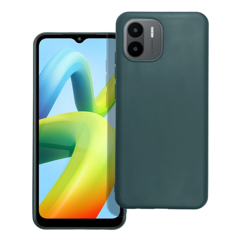 Kryt MATT na XIAOMI Redmi A2 Tmavě zelený 