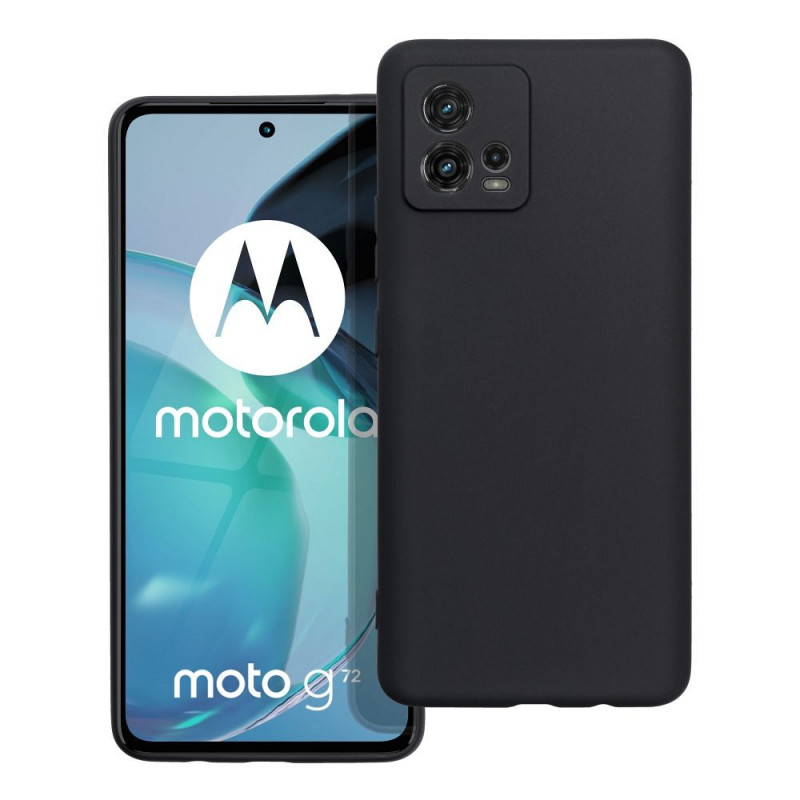 Kryt MATT na Motorola Moto G72 Černý 