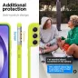 Kryt Spigen Ultra Hybrid na Samsung Galaxy A54 Křišťálově čistý  Limetkově zelený 