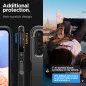 Kryt Spigen Rugged Armor na Samsung Galaxy A14 LTE Uhlíkové vlákno, Elegantní  Matná černá 