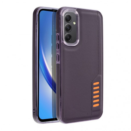 Kryt MILANO na Samsung Galaxy A34 Tmavě fialový (purple) 