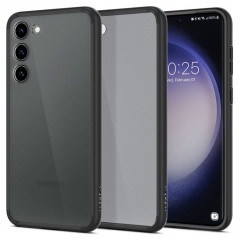 Kryt Spigen Ultra Hybrid na Samsung Galaxy S23 Plus 5G Křišťálově čistý  Černá mrazivá