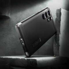 Kryt Spigen Tough Armor na Samsung Galaxy S23 Ultra 5G Černý 