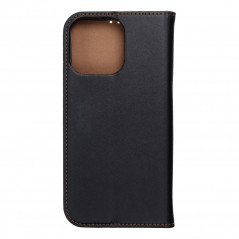 Peněženkové pouzdro Leather case SMART PRO na Apple iPhone 15 Pro Max Elegantní  Černý