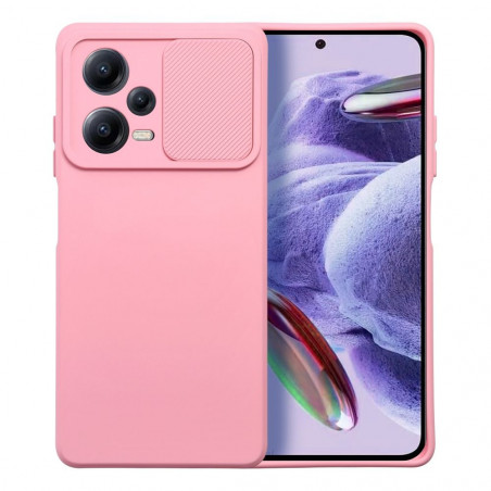 Kryt Slide na XIAOMI Redmi Note 12 Pro Plus 5G Světle růžový 