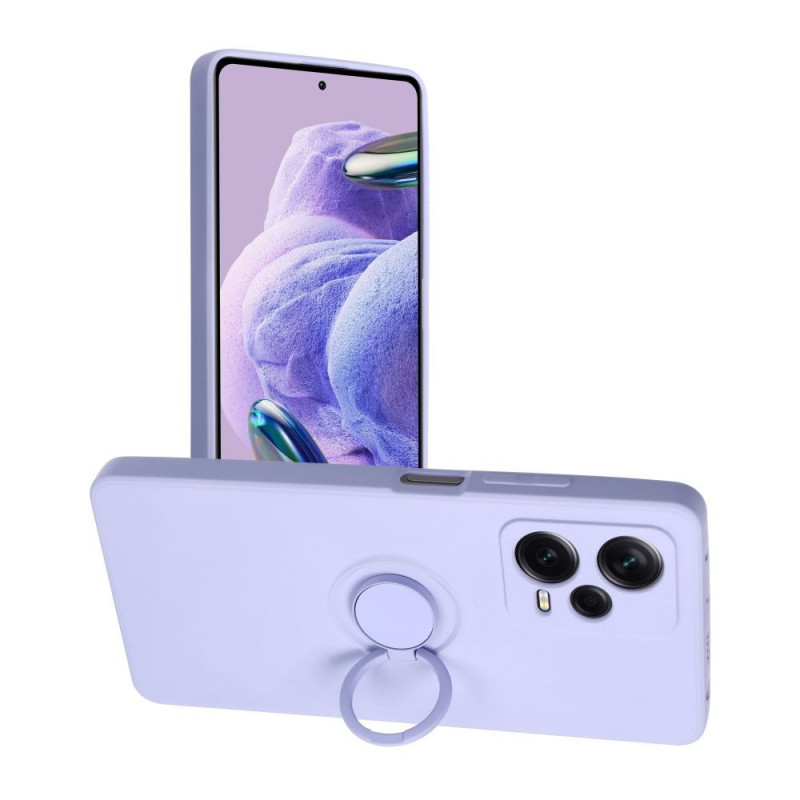 Kryt Silicone ring na XIAOMI Redmi Note 12 Pro Plus 5G Fialový (Violet) 