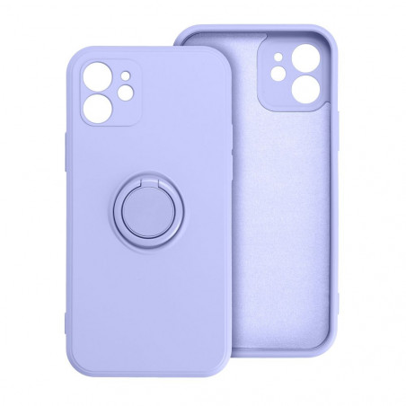 Kryt Silicone ring na XIAOMI Redmi Note 12 Pro Plus 5G Fialový (Violet) 