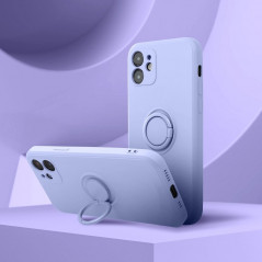 Kryt Silicone ring na XIAOMI Redmi Note 12 Pro Plus 5G Fialový (Violet) 