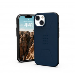 Kryt Urban Armor Gear Civilian na Apple iPhone 14 Plus Prémiové pouzdro  MagSAFE  Tmavší modrý 