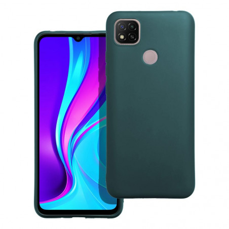 Kryt MATT na XIAOMI Redmi 9C Tmavě zelený 