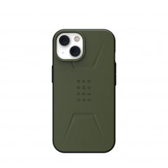 Kryt Urban Armor Gear Civilian na Apple iPhone 14 Plus Prémiové pouzdro  MagSAFE  Olivový