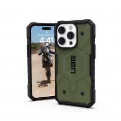 Kryt Urban Armor Gear Pathfinder na Apple iPhone 14 Pro Prémiové pouzdro  MagSAFE  Olivový