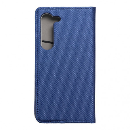 Peněženkové pouzdro Smart Case Book na Samsung Galaxy S23 5G Tmavší modrý