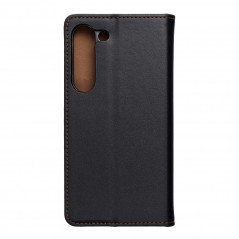 Peněženkové pouzdro Leather case SMART PRO na Samsung Galaxy S23 5G Elegantní  Černý 