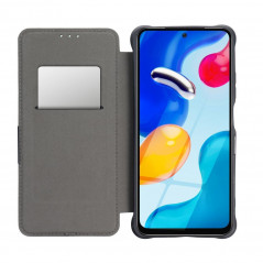 Peněženkové pouzdro Razor Book na XIAOMI Redmi 9A Uhlíkové vlákno, Karbonový vzor  Modrý 