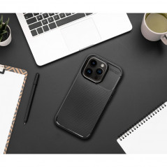 Kryt CARBON PREMIUM na Apple iPhone 11 Pro Elegantní  Černý 