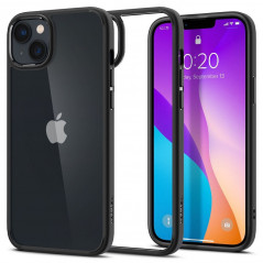 Kryt Spigen Ultra Hybrid na Apple iPhone 14 Plus Křišťálově čistý  Matná černá 