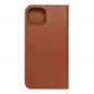 Peněženkové pouzdro Leather case SMART PRO na Apple iPhone 14 Elegantní  Hnědý 