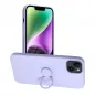 Kryt Silicone ring na Apple iPhone 14 Plus Fialový (Violet) 