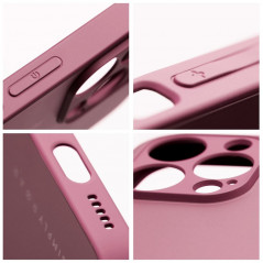 Kryt Roar Matte Glass na Apple iPhone XR Stylový  Vinově červený 