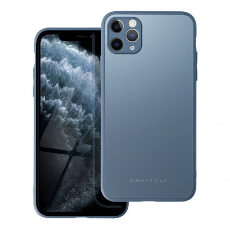 Kryt Roar Matte Glass na Apple iPhone XS Max Stylový  Modrý 