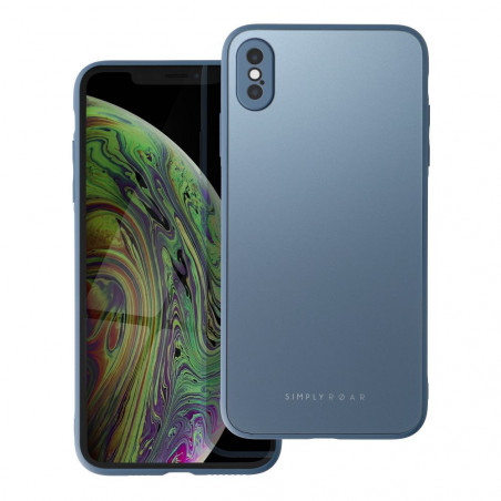 Kryt Roar Matte Glass na Apple iPhone X Stylový  Modrý