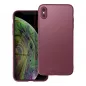 Kryt Roar Matte Glass na Apple iPhone XS Stylový  Vinově červený 