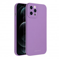 Kryt Roar Luna na Apple iPhone 12 Pro Max Jednobarevný, Stylový, Estetický doplněk  Fialový (Violet) 