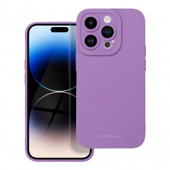 Kryt Roar Luna na Apple iPhone 14 Pro Jednobarevný, Stylový, Estetický doplněk  Fialový (Violet)