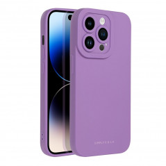 Kryt Roar Luna na Apple iPhone 14 Pro Jednobarevný, Stylový, Estetický doplněk  Fialový (Violet)