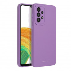 Kryt Roar Luna na Samsung Galaxy A33 Jednobarevný, Stylový, Estetický doplněk  Fialový (Violet)