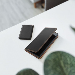 Peněženkové pouzdro Leather case SMART PRO na XIAOMI 12 Lite Elegantní  Černý 