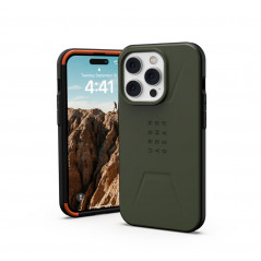 Kryt Urban Armor Gear Civilian na Apple iPhone 14 Pro Prémiové pouzdro  MagSAFE  Olivový