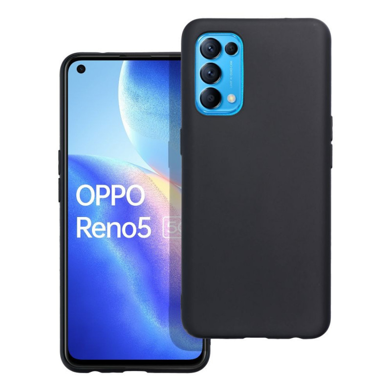 Kryt MATT na Oppo Reno5 5G Černý 