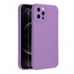 Kryt Roar Luna na Apple iPhone 12 Pro Jednobarevný, Stylový, Estetický doplněk  Fialový (Violet)