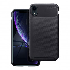 Kryt CARBON PREMIUM na Apple iPhone XR Elegantní  Černý