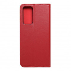 Peněženkové pouzdro Leather case SMART PRO na XIAOMI 12 Lite Elegantní  Vinově červený 