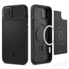 Kryt Spigen Optik Armor na Apple iPhone 14 Plus Černý 