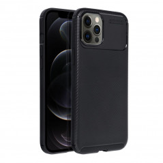 Kryt CARBON PREMIUM na Apple iPhone 12 Pro Max Elegantní  Černý