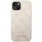 Kryt Guess 4G Gold Logo na Apple iPhone 14 Plus Elegantní  Růžový 