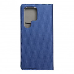 Peněženkové pouzdro Smart Case Book na Samsung Galaxy S23 Ultra 5G Tmavší modrý