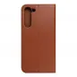 Peněženkové pouzdro Leather case SMART PRO na Samsung Galaxy S23 Plus 5G Elegantní  Hnědý 