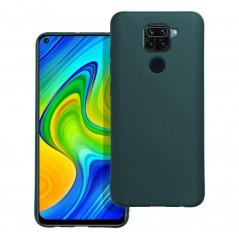 Kryt MATT na XIAOMI Redmi Note 9 Tmavě zelený 