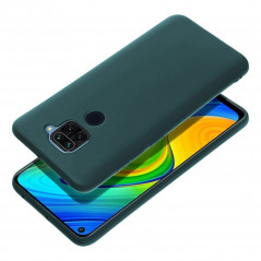 Kryt MATT na XIAOMI Redmi Note 9 Tmavě zelený 