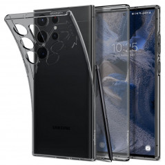 Kryt Spigen Liquid Crystal na Samsung Galaxy S23 Ultra 5G Křišťálově čistý  Vesmírný krystal