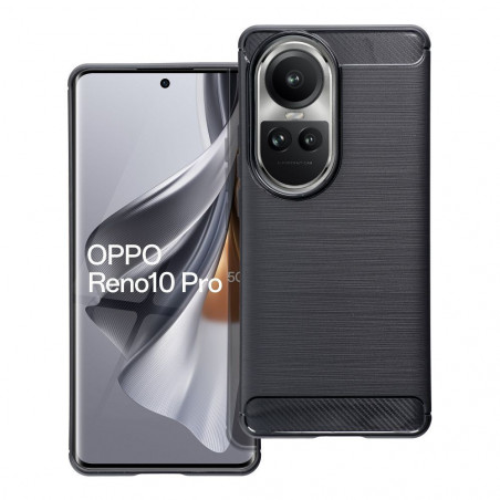 Kryt Carbon na Oppo Reno10 Pro 5G Elegantní  Černý