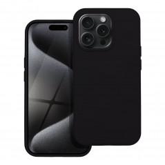 Kryt Silicone na Apple iPhone 15 Pro Elegantní  Černý 